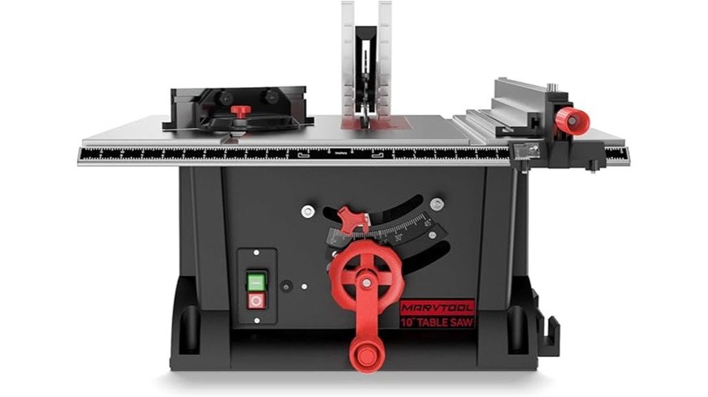 compact 10 inch table saw