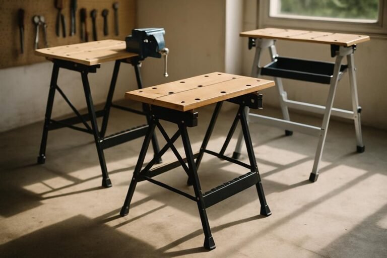 compact and sturdy workbenches