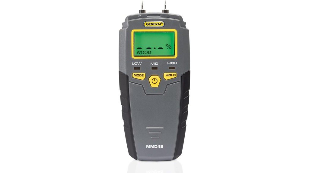 digital moisture meter alerts