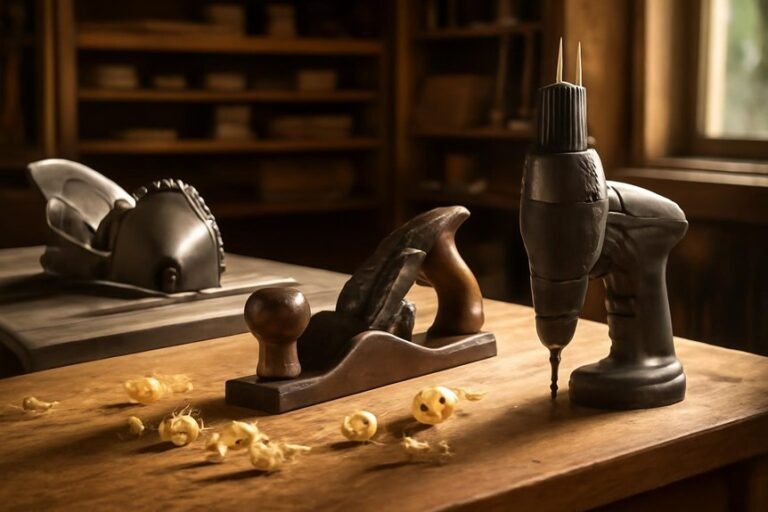 home woodshop essential tools