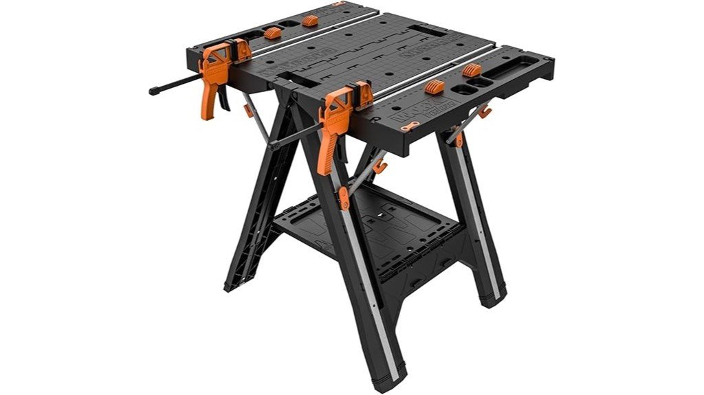 versatile folding work table